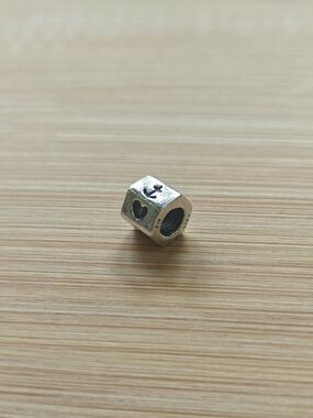 Pandora Silver Heart Anchor Cross Charm